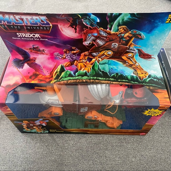 Masters Of The Universe Stridor Heroic Armored Horse Retro Play by Mattel - Picture 3 of 6